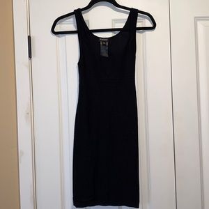 Bebe Black Bodycon Dress